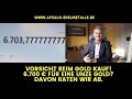 Vorsicht beim Gold & Silber Kauf. 6.700 € für eine Unze Gold?Vor diesen Münzen können wir nur warnen