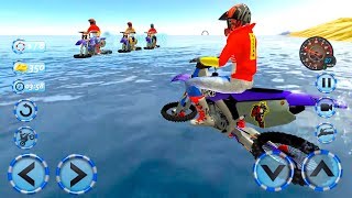 Real Water Surfer Bike Racing Simulator Game #Motor Cycle Games #Motorbike Games screenshot 5