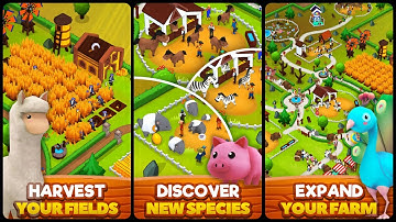 Pet Farm Tycoon : Idle Animals Mobile Game | Gameplay Android