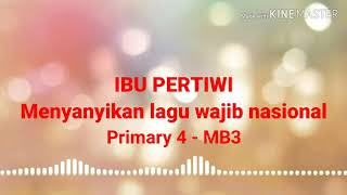 Ibu Pertiwi (Nada Dasar do=C) - Karaoke + Lyrics