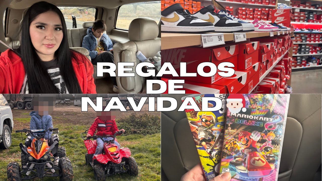 Que recibieron mis hijos de Navidad/Mini vlog  🎄🎁