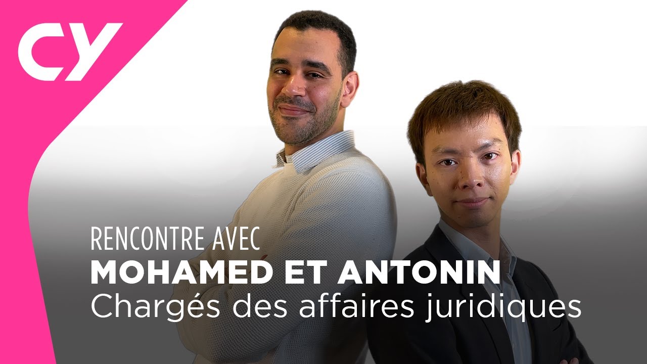 Rencontre avec Mohamed et Antonin  CY Cergy Paris Universit