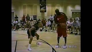 Jordan LOSES 1 on 1 against MR. ROGERS - The day Michael Jordan lost in 1 on 1 to CEO John Rogers