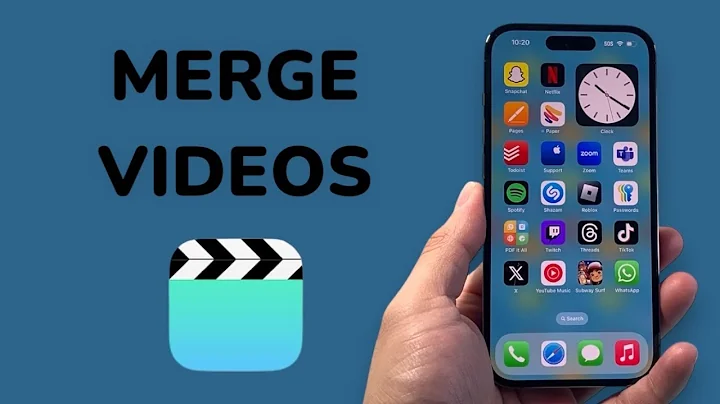 How To Merge Videos on iPhone?