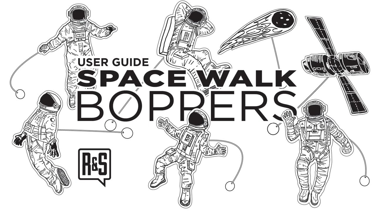 SPACE WALK Fridge Magnet Boppers User Guide