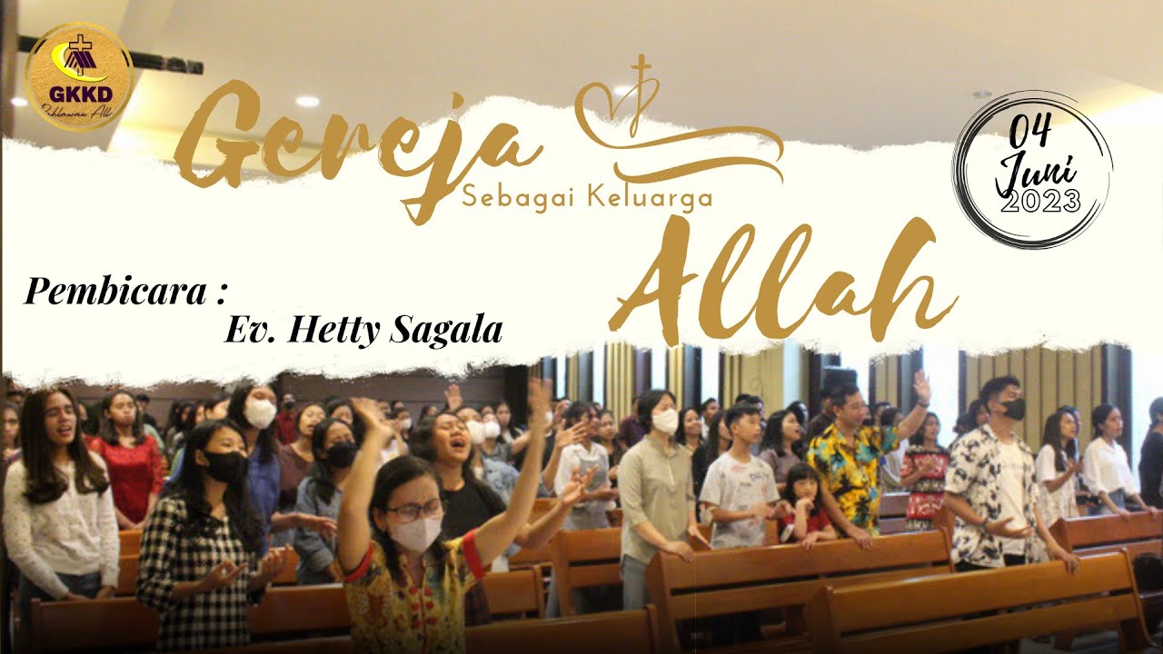 GEREJA SEBAGAI KELUARGA ALLAH || SUNDAY SERVICE - YouTube
