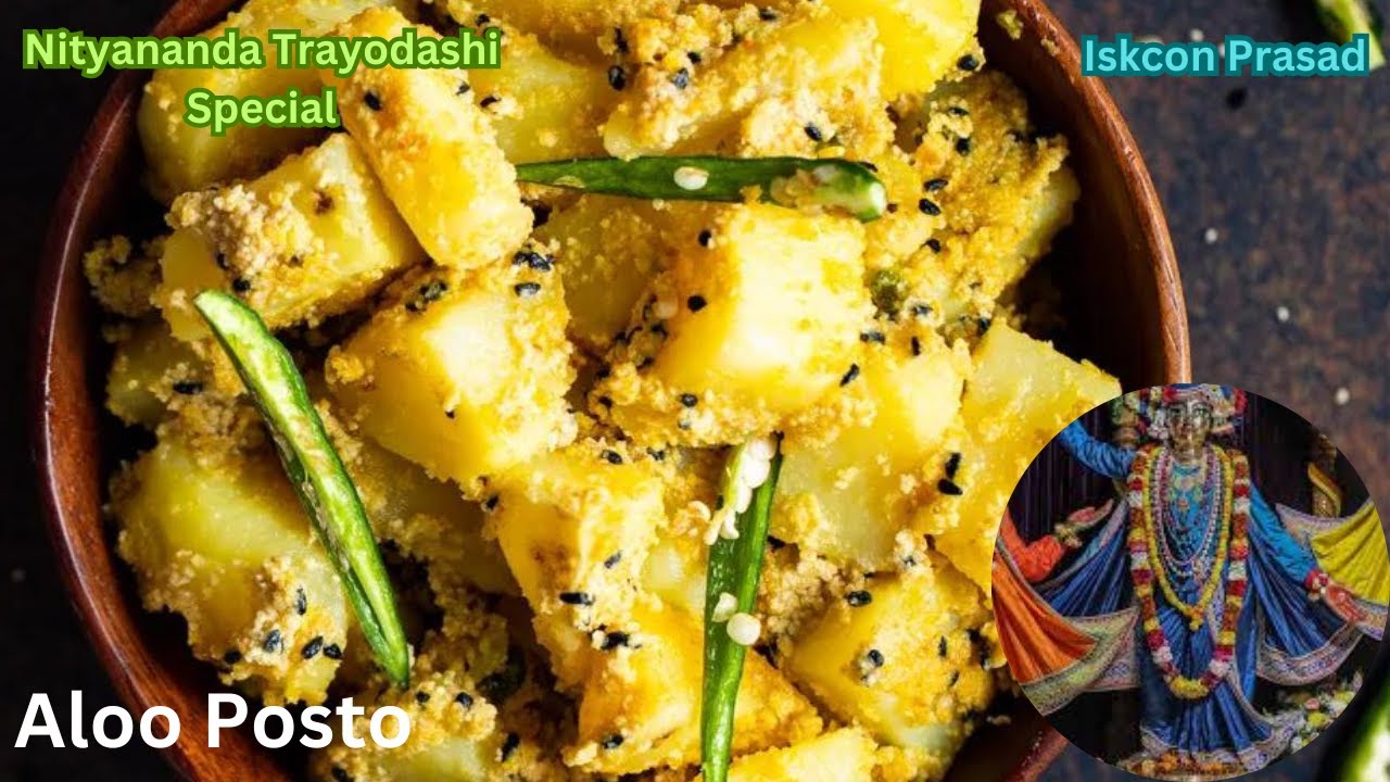Aloo Posto Recipe—Niramish alu posto and Quick Bengali Vegetarian ...
