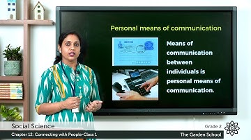 Grade 2 Social Science Chapter 12 Class 1 Ways of Connecting & Exercise