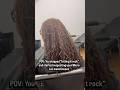 You stopped letting it rock and started respecting your Loc Maintenance #locs