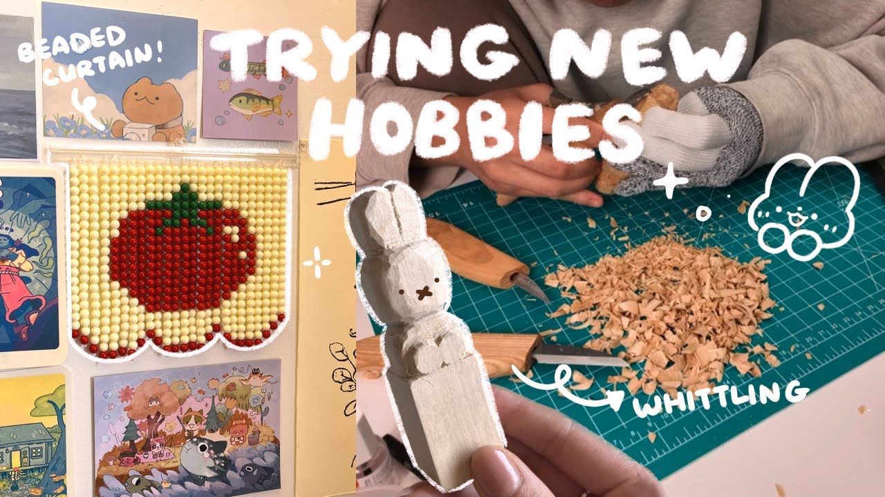 artist diaries ✿ trying out new art hobbies