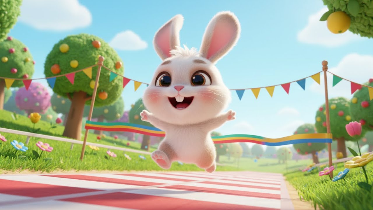 Fast vs Slow Animals Race 🐢🐆🎵 | Fun Kids Song to Learn Fast and Slow Animals