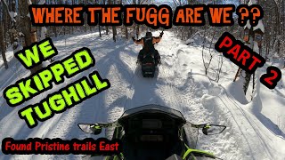 EPIC SNOWMOBILE RIDING NY | WE SKIP TUGHILL & OLD FORGE AND HEAD EAST [PART 2]