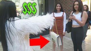 GIVING DESIGNER TO STRANGERS!