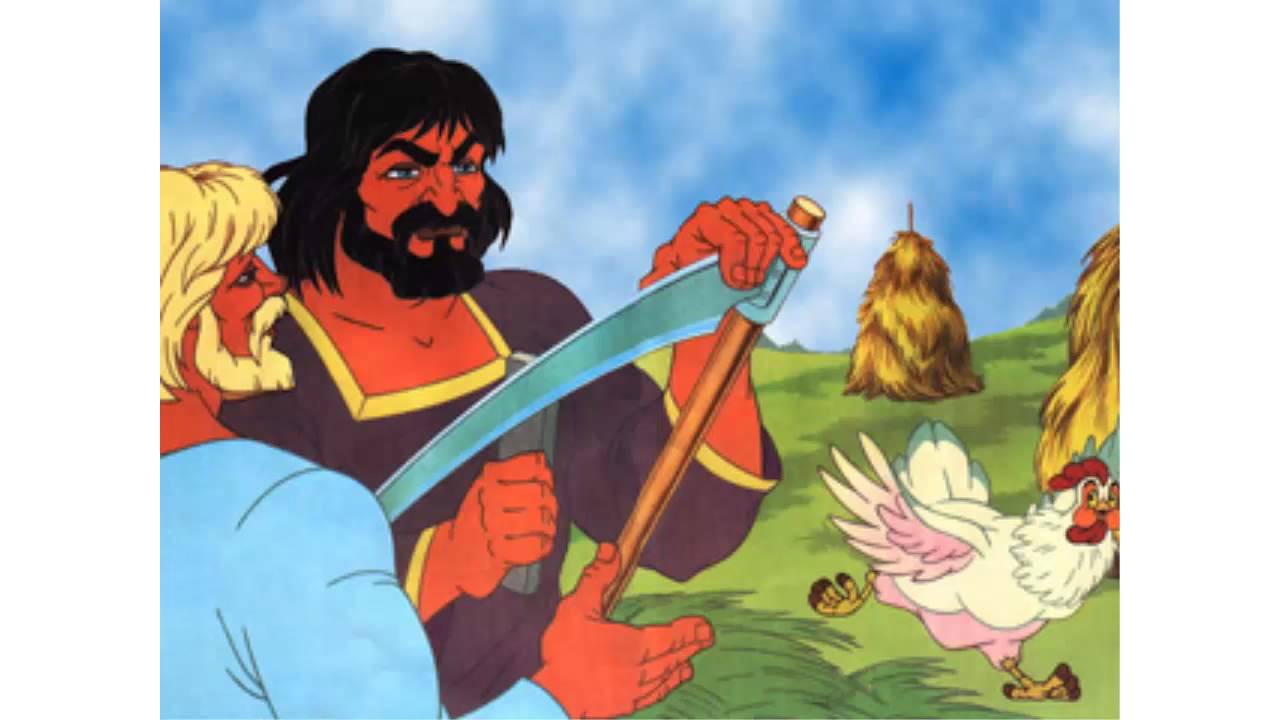 Петушок и бобовое зернышко слушать