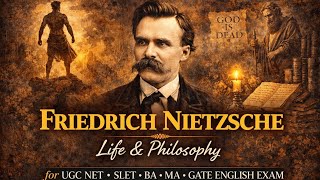 Nietzsche Philosophy | Übermensch, Will to Power | UGC NET / SET  BA MA Gate English Exam 