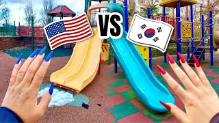 Public ASMR Collab 🎠 Playground Lofi Fast Aggressive Tapping Scratching