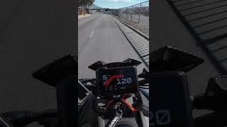KTM track mode pull with mountain view 🏍🌄 #motorbike #shorts #shortvideo #reels #short #fyp #foryou