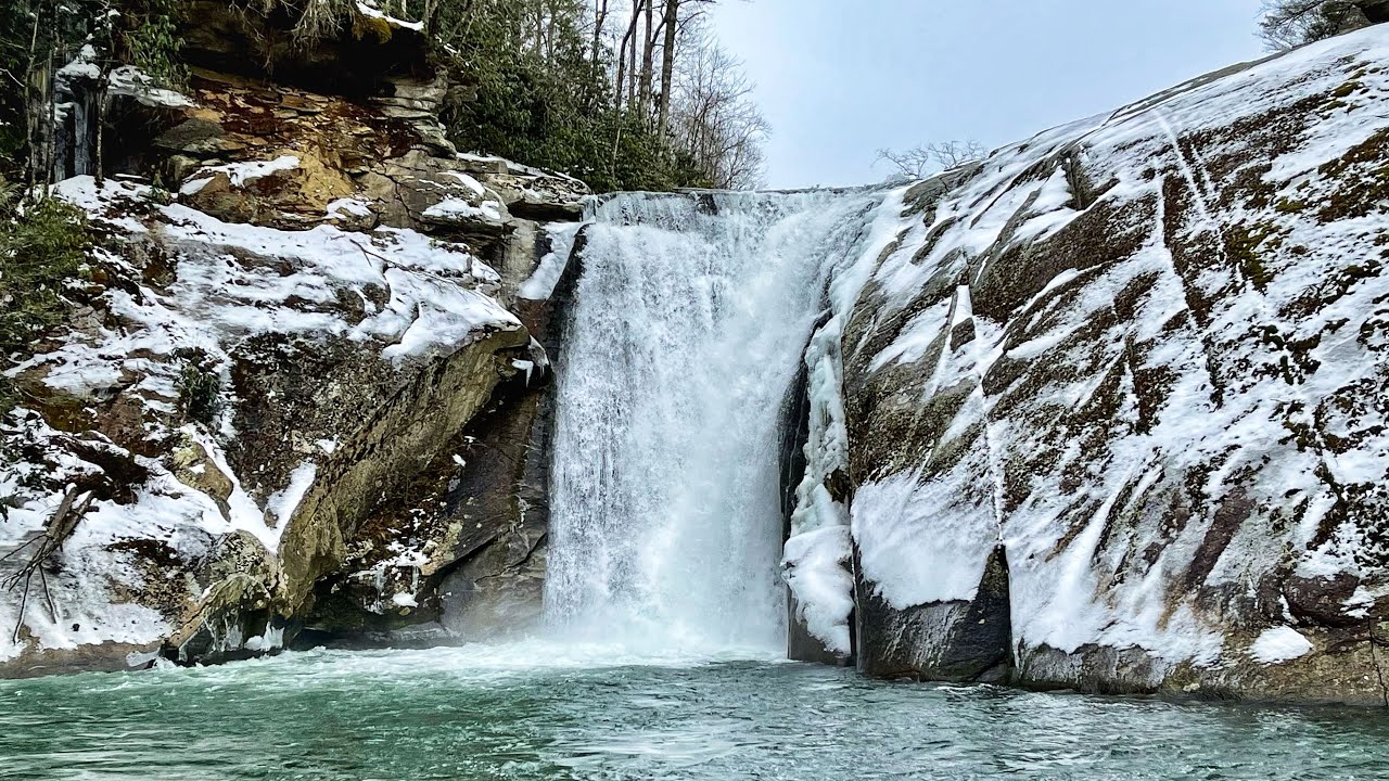 Elk River Falls Winter Trip Elk Park, NC YouTube