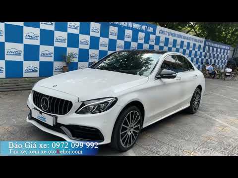 Video Mercedes C300 AMG sx 2017 xe ô tô cũ màu Trắng - youtube