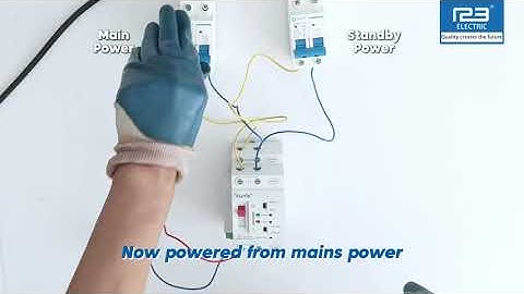 123/YUYE YES1- NJT @onetwothree2004 Automatic Transfer Switch Home ATS Mini ATS