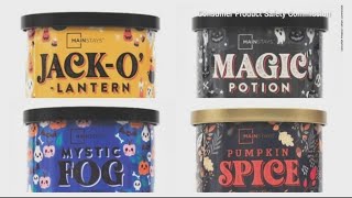 1 Million Walmart candles recalled over fire hazard