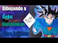 Dibujando a Goku Daishinkan Ultra Instinto