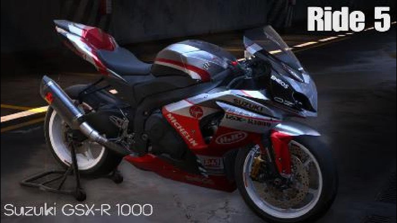 Suzuki GSX-R 1000 Ride 5 - YouTube