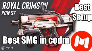 Pdw 57 Royal Crimson Legendary Gun Unlocking Best Class Setup Domination At Summit With 40 Kills Youtube