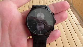 Часы OBAKU V196GUBBMB  Японский дзен в черном - Видео от Еще Разок