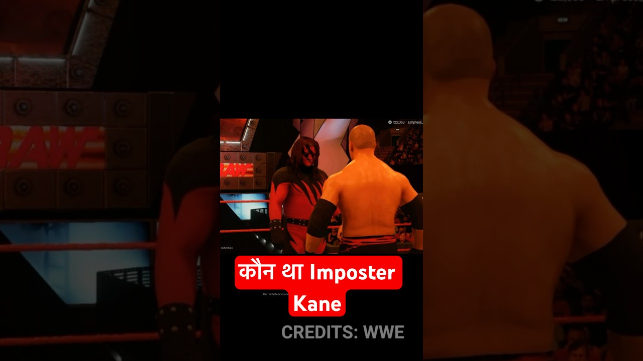Kane Vs Kane ? Who played Imposter Kane 