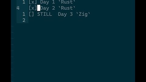 Advent Of Code 2023 STILL Day 3, Zig