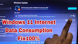 How to Disable Windows 11 Automatic Update Permanently | Windows 11 More internet DATA Consumption