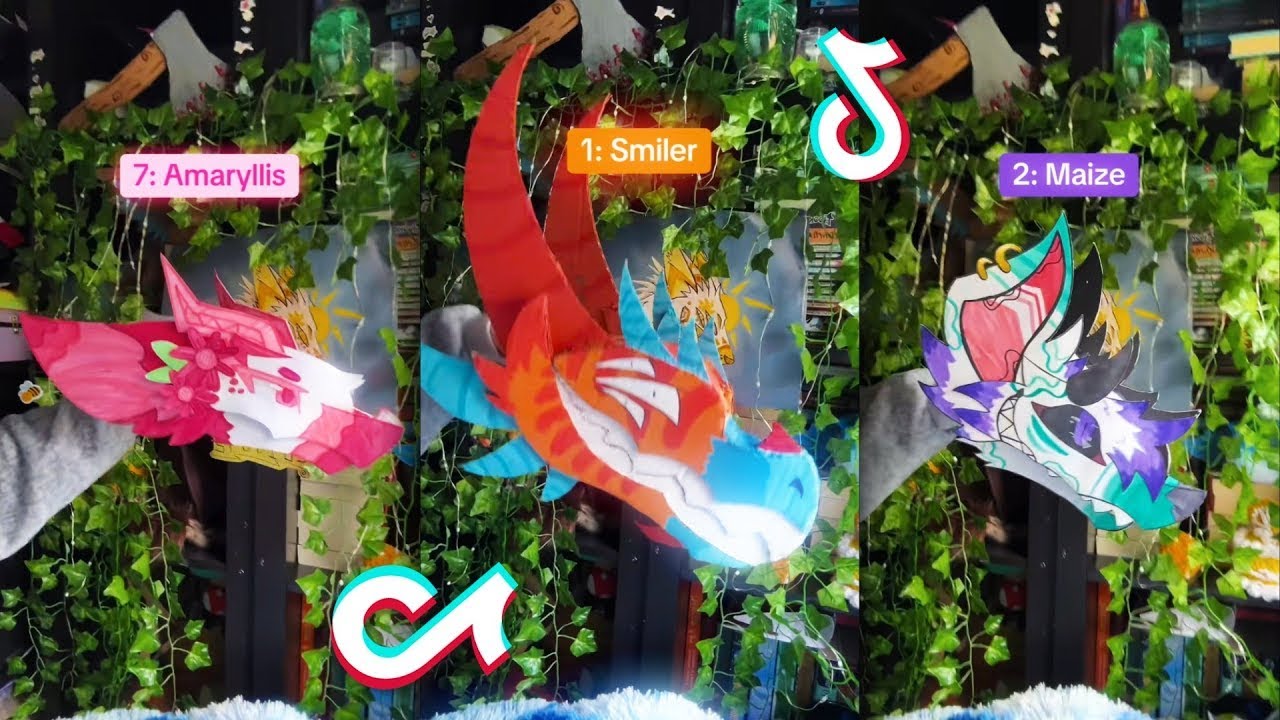 💀THE AMAZING Paper Dragon Edits 🔥Dragon Puppet TIKTOK Compilation😍 #2