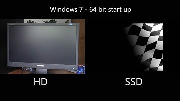 HD versus SSD OCZ Vertex