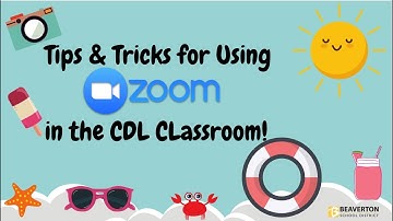 Teaching with Zoom Tips & Tricks