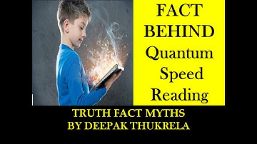 Quantum speed reading reality