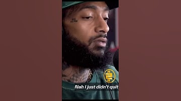 Nipsey Hussle Talks About Never Giving Up !! #trending #shorts #viral