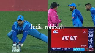 Litton Das caught behind controversy | India v Bangladesh ICC World T20 2022 | Karthik clean catch? screenshot 3