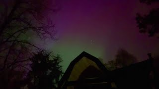 Northern Light Show due to Geomagnetic Storm! by One Woman’s Wilderness 8,546 views 2 weeks ago 6 minutes, 18 seconds
