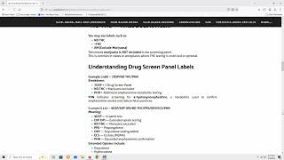 How to tell what your being tested for meaning of lab codes