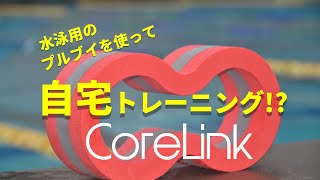 自宅でできる！水中用プルブイ「コアリンク」を使ったドライランドトレーニングのご紹介！
