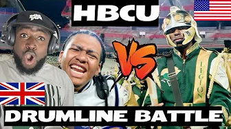 British Reaction to HBCU DRUMLINE BATTLE. They had me Dancing and Sweating