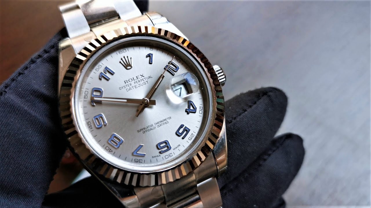 Rolex II 41mm Roger Federer's and Gold 116334-0001 YouTube