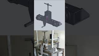 Pipe Roller Bender #3dmodel #solidworks #autodeskinventor #cad #pipebending #fabrication