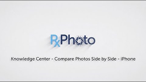 Compare Photos Side-by-Side - iPhone