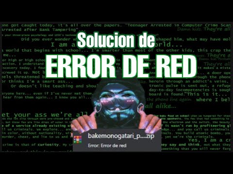 Error de Red / Como solucionarlo [ Video Tutorial] 2022