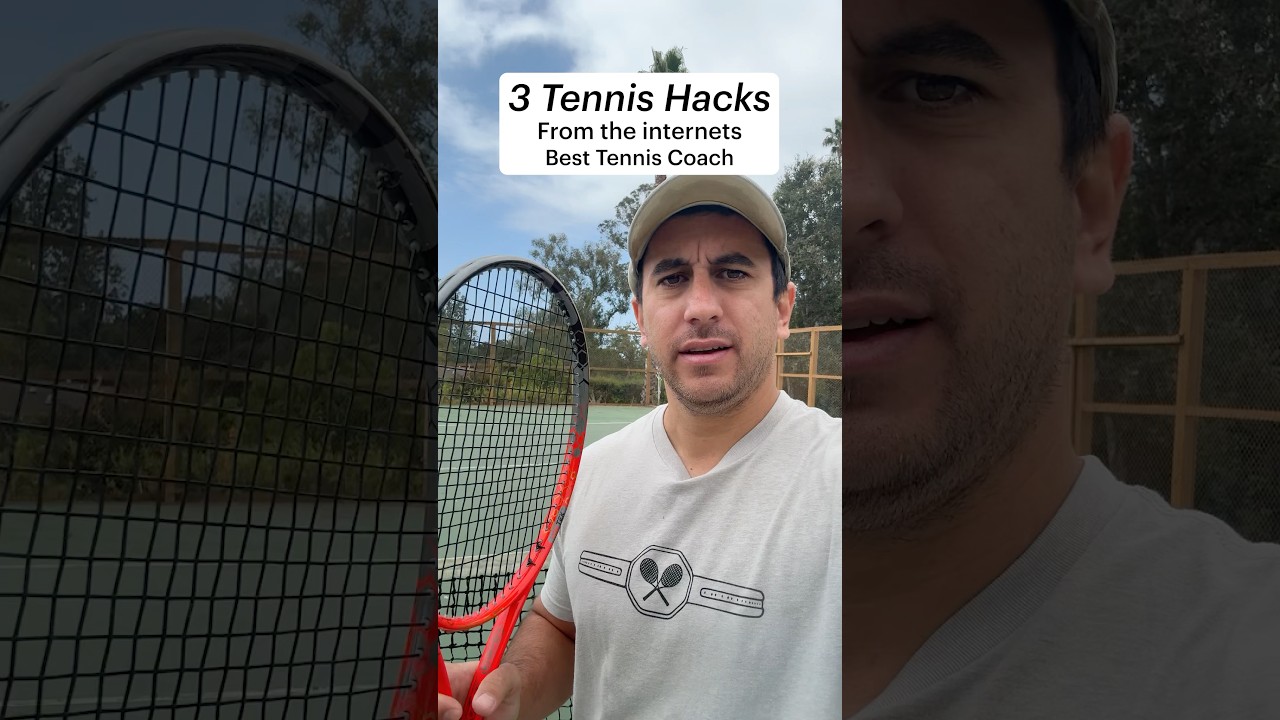 Crazy tennis hacks you need to try!