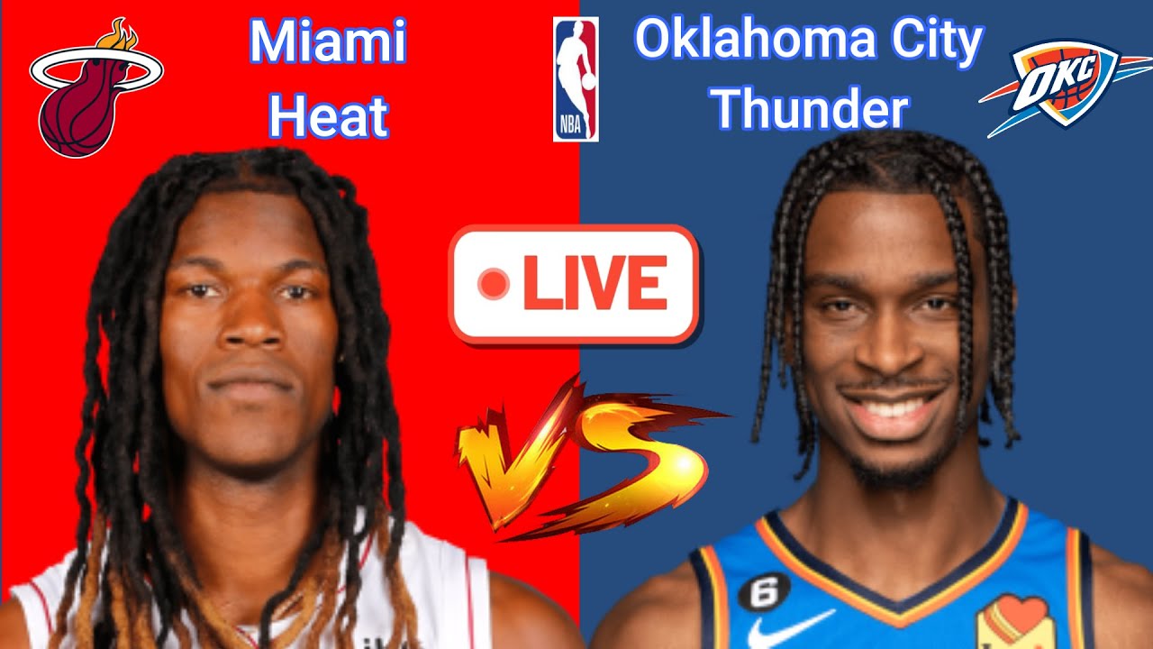 Oklahoma City Thunder At Miami Heat NBA Live Play By Play Scoreboard oklahoma-city-thunder-at-miami-heat-nba-live-play-by-play-scoreboard