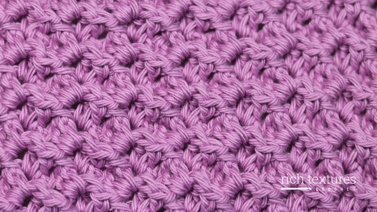 Фисташковый узор | Как вязать крючком