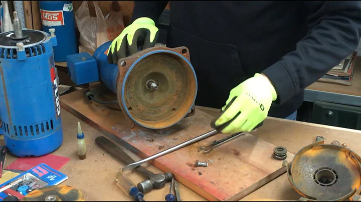 Goulds Shallow Well Pump Shaft Seal and Motor Adapter Removal